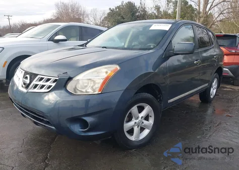 2013 Nissan Rogue S из США, поврежденный, VIN JN8AS5MV0DW663769